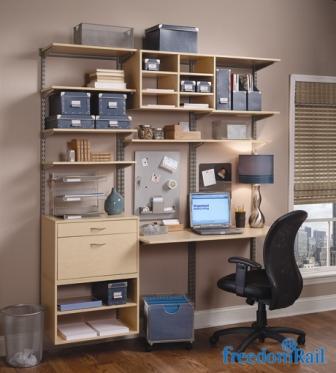 Schulte freedomRail small home office